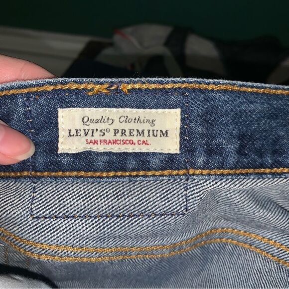 501 Levi’s Straight Jeans Size 27 - Picture 2 of 9